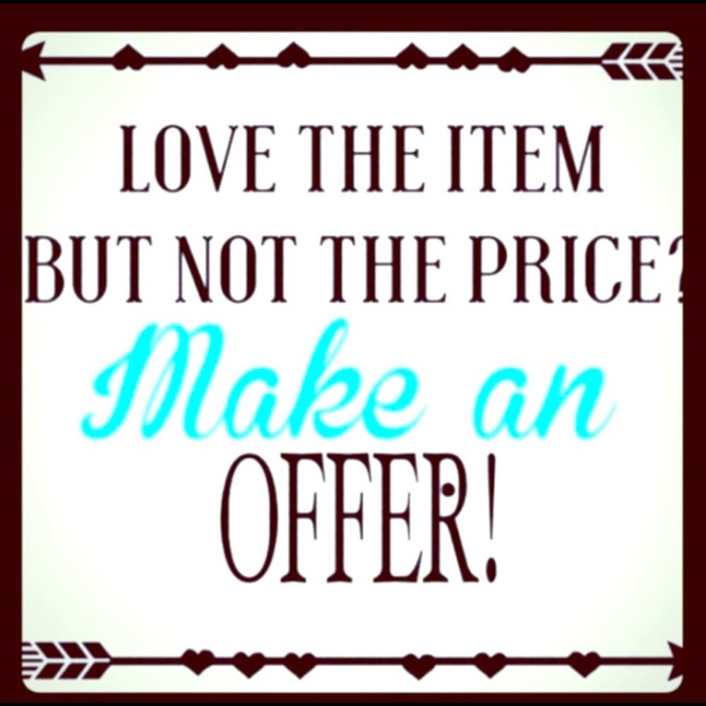 Love the item but not the price? Make an offer.